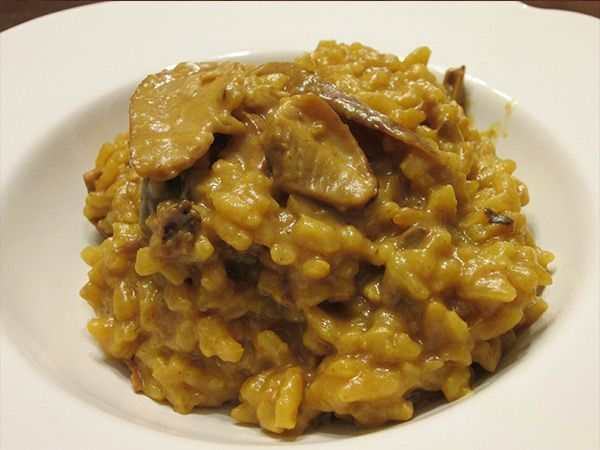 Risotto ai funghi shitake