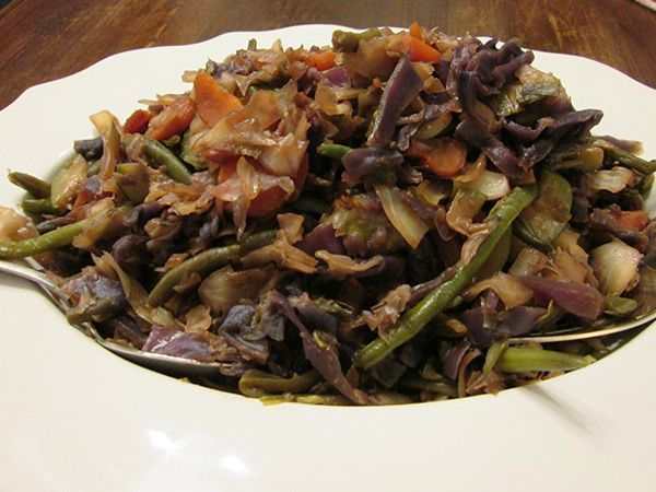 Verdure nel wok